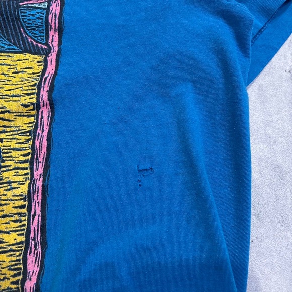 Men’s Vintage 90s California surf graphic single stitch tee - Picture 7 of 7